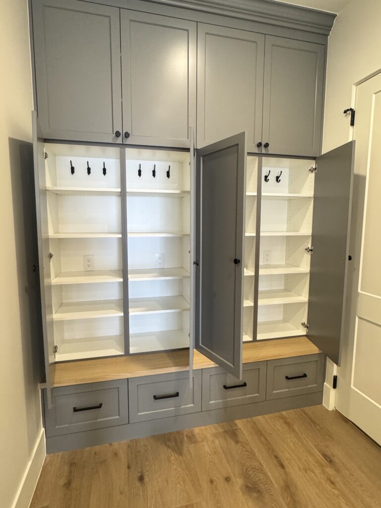 Custom Storage Cabinet in St George Home