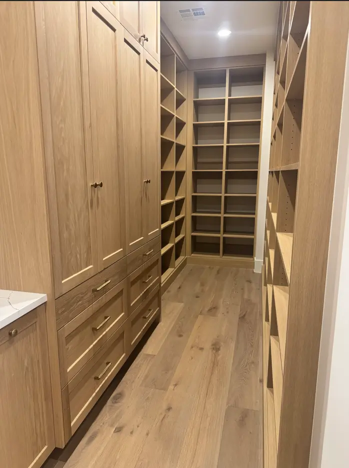 Custom pantry cabinets